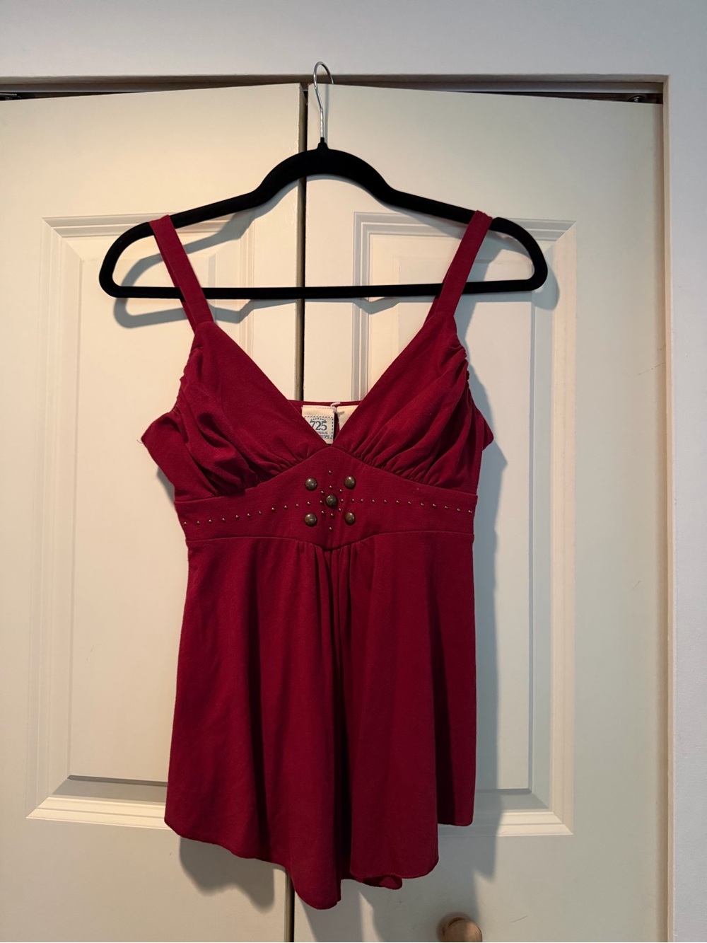 Y2K Women’s Red/Pink Tank Top with Flare Bottom